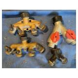 TW0 WAY & 4 WAY HOSE SPLITTERS