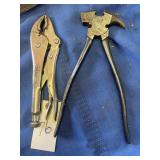 VICE GRIP & FENCING PLIER