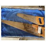 2 HAND SAWS
