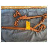 2 CHAIN BINDERS  1-1/4" & 5/16"