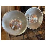PAIR OF HEAT LAMPS