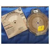 2-10" CARBIDE SAW BLADES