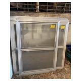 1 ALUMINIUM WINDOW  24" X 36" & 4-36" X 36"