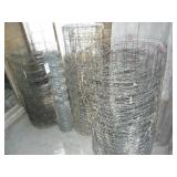 4 MISC ROLLS OF WOVEN WIRE