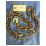 4 FT CHAIN W/2 HOOKS