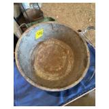 STEEL PAN  16" X 5" WITH HANDLES