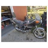 HONDA CX550 V MOTORCYCLE