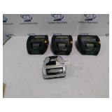 3PC ZEBRA QLN420 WIFI PRINTER WITH 1 BATTERY +1PC