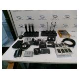 LOT OF AUDIO ITEMS1PC SHURE MXWNCS8 WITH POWER