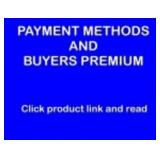 Payment and Buyers Premium Auction