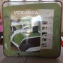Queen Veranda 8pc Embroidery Comforter set nip