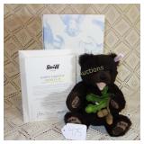 STEIFF TEDDY BEAR HAPPY GRIZZLY W/ BOX -