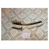 SMALL JAPANESE CURVED BLADE SWORD W/ SHE
