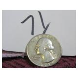 1964 - SILVER QUARTER, GOOD