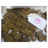 LOT OF 148 1940S LINCOLN PENNIES