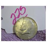 1964-D KENNEDY SILVER HALF DOLLAR - LIGHTLY