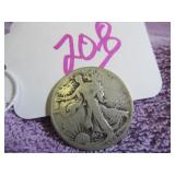 1945 SILVER HALF DOLLAR - WALKING LIBERTY
