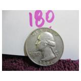 SILVER WASHINGTON QUARTER - 1961-D, GOOD