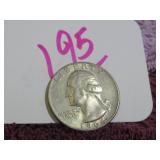 LOT OF 1 SILVER 1964-D WASHINGTON QUARTER