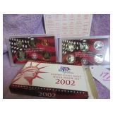 2002-S US MINT SILVER PROOF SET W/ CERTIFICATE