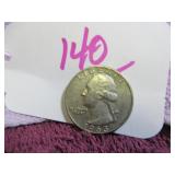 SILVER WASHINGTON QUARTER - 1963-D, GOOD