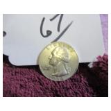 1964 - SILVER QUARTER, GOOD