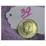 1967-P KENNEDY HALF DOLLAR, VG