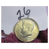 1967 KENNEDY HALF DOLLAR, VG
