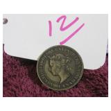 CANADA 1900 - VICTORIA - LARGE CENT, VG