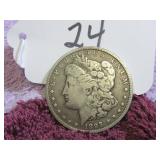 1893 SILVER MORGAN $1, VG