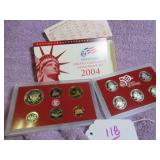 2004 US MINT SILVER PROOF SET - UNCIRCULATED