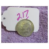 1964-D SILVER KENNEDY HALF DOLLAR, GOOD/CIRCULATED