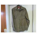 RED RIDER WESTERN SHIRT - LARGE - LONG-SLEEVE -...