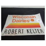 METAL WI DAIRIES SIGN