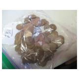 (70) 1930S PENNIES - CIRCULATED + (10)...