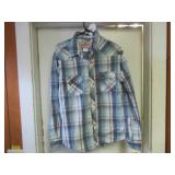 WRANGLER AMERICAN COWBOYS LONG-SLEEVE SHIRT -...