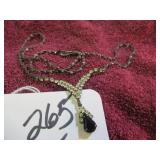 VTG Y-DROP RHINESTONE & PEAR-SHAPED CUT TEAR...