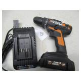 WORX 3/8' CHUCKLESS DRILL - 20V - POWER SHARE...