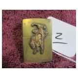 1994 MARLBORO STORE CIGARETTE LIGHTER - COWBOY...