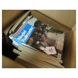 (50+) BOX OF MODEL RAILROADER MAGAZINES -...