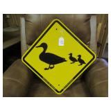 DUCKS UNLIMITED METAL SIGN - ALUMINUM - 24' X 24'