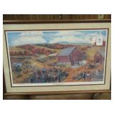 'THE FARM AUCTION' BY LOCAL ARTIST LAVERN...
