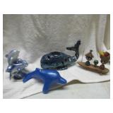 VTG KUROMBO DOLLS, DOLPHIN MASSAGER, METAL...