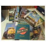 (40) NORTHWEST RAILROAD MAGAZINES, 1990S -GC +...