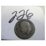 1920 UK SILVER SHILLING