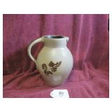 1989 ROCKDALE UNION STONEWARE PITCHER