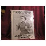 METAL SIGN LUCILLE BALL - 12.5'W X 16'H