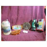 BOX LOT: BIG BEND WIND-UP CLOCK - WORKS,...
