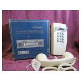 IN-DASH MAJESTIC MCR-1100 - AM-FM CASETTE...