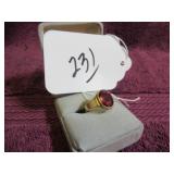 GOLD-TONE W-W-W MEN'S RING